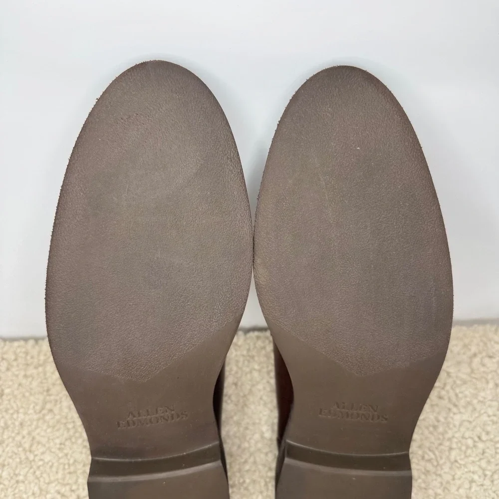 Allen Edmonds Brown Leather Penny Loafers